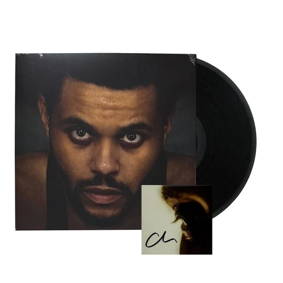 The Weeknd - Hurry Up Tommorow aláírt lemez, aláírt LP, aláírt bakelit, aláírt vinyl 